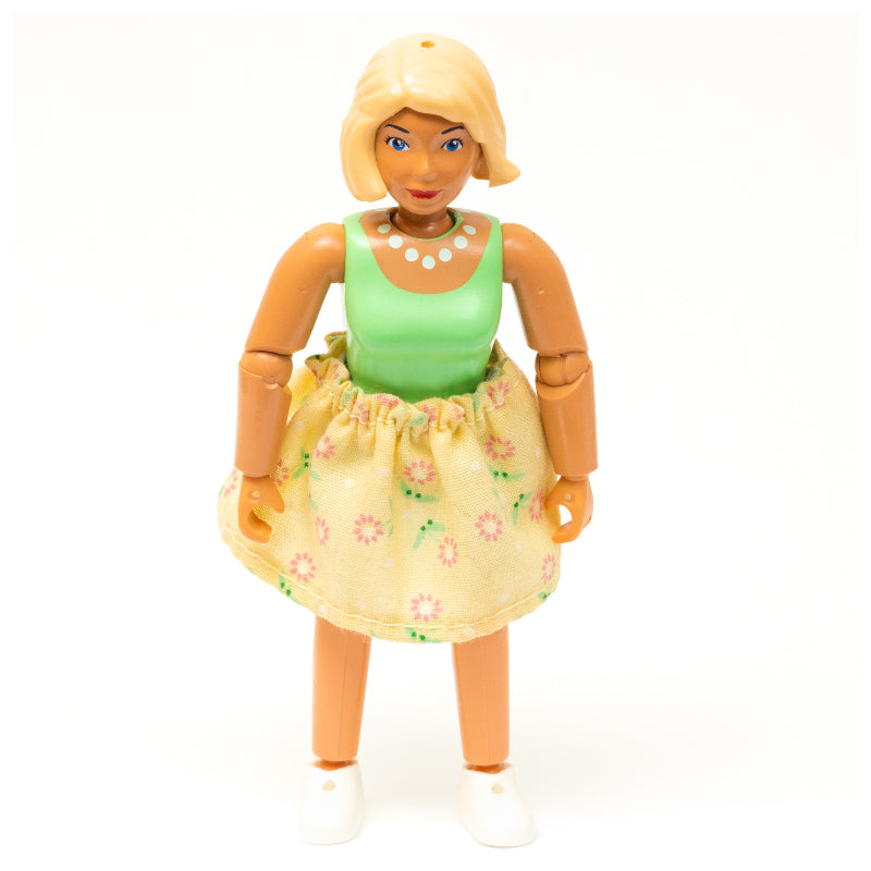 fig-014916 – Belville Figure, Light Yellow Skirt