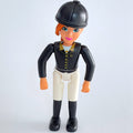 fig-014933 – Belville Horse Rider, Black Top and Helmet