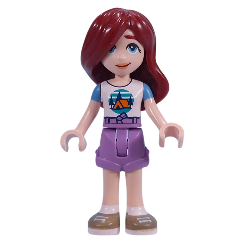 fig-015025 – Paisley - Adventure Camp, Medium Lavender Shorts