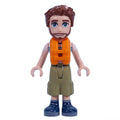 fig-015036 – Jonathan - Adventure Camp, Olive Green Pants, Life Vest