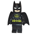 fig-015074 – Batman, Black Suit, Black Cape and Cowl, Yellow Batman Logo, White Eyes (37157 Cape), Angry