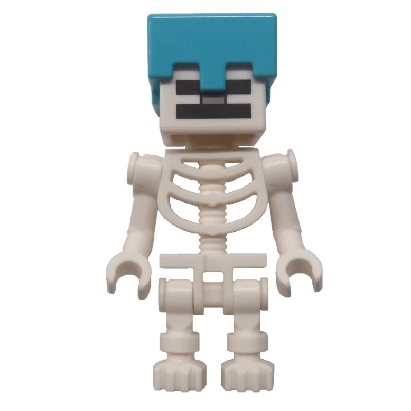 fig-015081 – Skeleton, Square Skull, Medium Azure Helmet (78132 Torso)