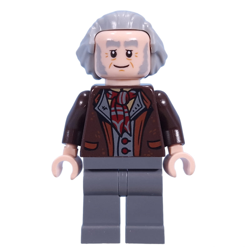 fig-015108 – Garrick Ollivander, Dark Brown Jacket