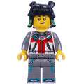 fig-015139 – Mei, White and Flat Silver Suit