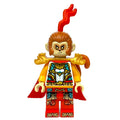 fig-015147 – Monkey King, White Armor, Red Split Cape