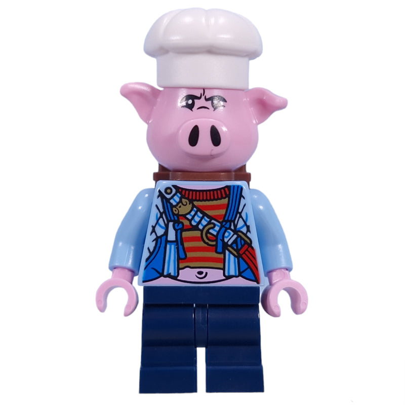 fig-015150 – Pigsy, Bright Light Blue Jacket, Backpack