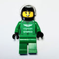 fig-015191 – Race Driver - Green Suit, Aston Martin, Black Helmet
