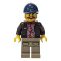 fig-015201 – Captain Nautilus, Dark Brown Jacket, Dark Tan Legs, Dark Blue Cap
