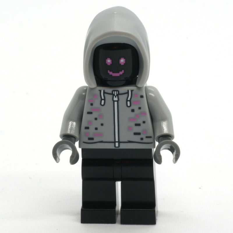 fig-015208 – Robot, Light Bluish Gray Hoodie, Black Legs