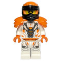 fig-015228 – Cole, White Robes, Orange Wraps, Shoulder Armor