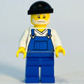 fig-015244 – White Torso, Blue Overall, Black Cap