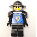 fig-015254 – Mountain Fortress Black Falcon Soldier - Helmet with Broad Brim, Shoulder Armor