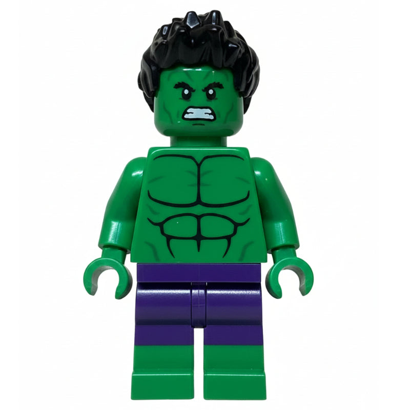 fig-015356 – Hulk, Dark Purple Pants, Dual Molded Legs, Smile