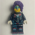 fig-015374 – Zoey, Dark Blue Suit, Black Neck Bracket