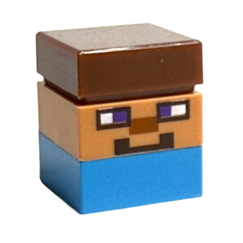 fig-015412 – Micromob Steve, Dark Azure Legs, Reddish Brown Hair