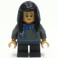 fig-015491 – Cho Chang, Short Legs, Dark Bluish Grey Sweater, Scarf