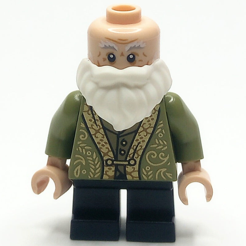 fig-015494 – Professor Filius Flitwick, Beard, Olive Green Vest, Black Legs