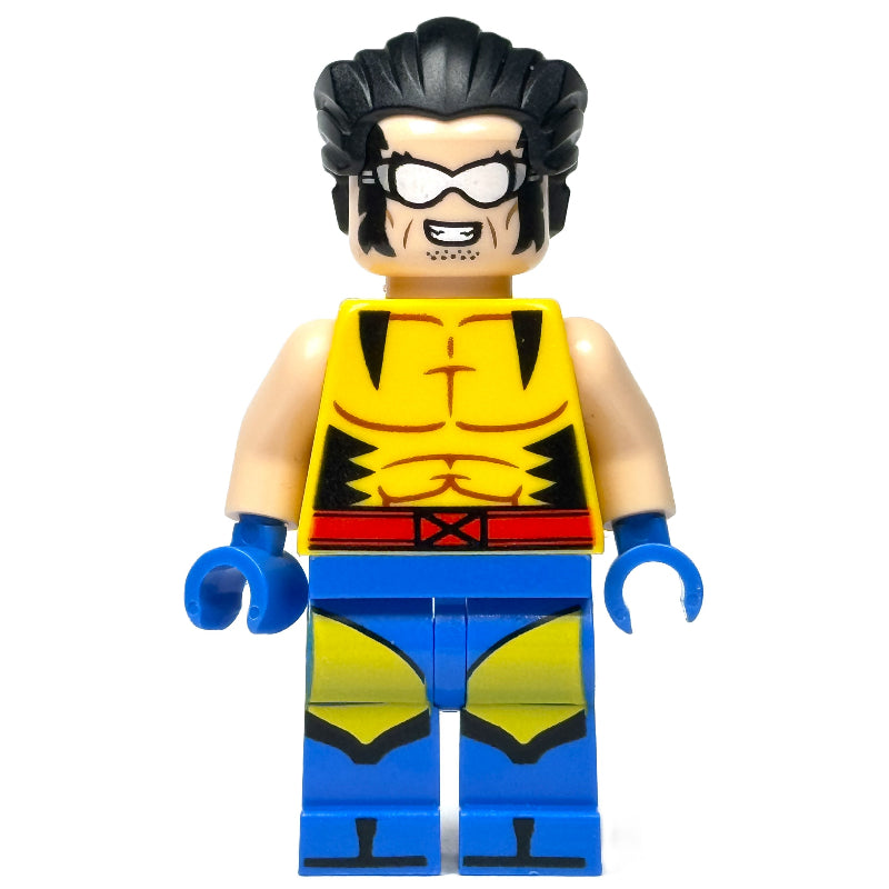 fig-015611 – Wolverine, Hair, Yellow X-Men Suit, Plain Arms