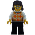 fig-015612 – Tan Torso, Sweater, Black Legs, Reddish Brown Hair