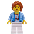 fig-015615 – Visitor, Bright Light Blue Torso, White Legs, Dark Orange Hair