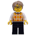 fig-015616 – Visitor, Tan Torso, Black Legs, Dark Tan Hair