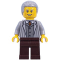 fig-015618 – Visitor, Light Bluish Grey Torso, Dark Brown Legs, Light Bluish Grey Hair