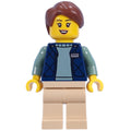 fig-015622 – Guide, Dark Blue Torso, Tan Legs, Reddish Brown Hair
