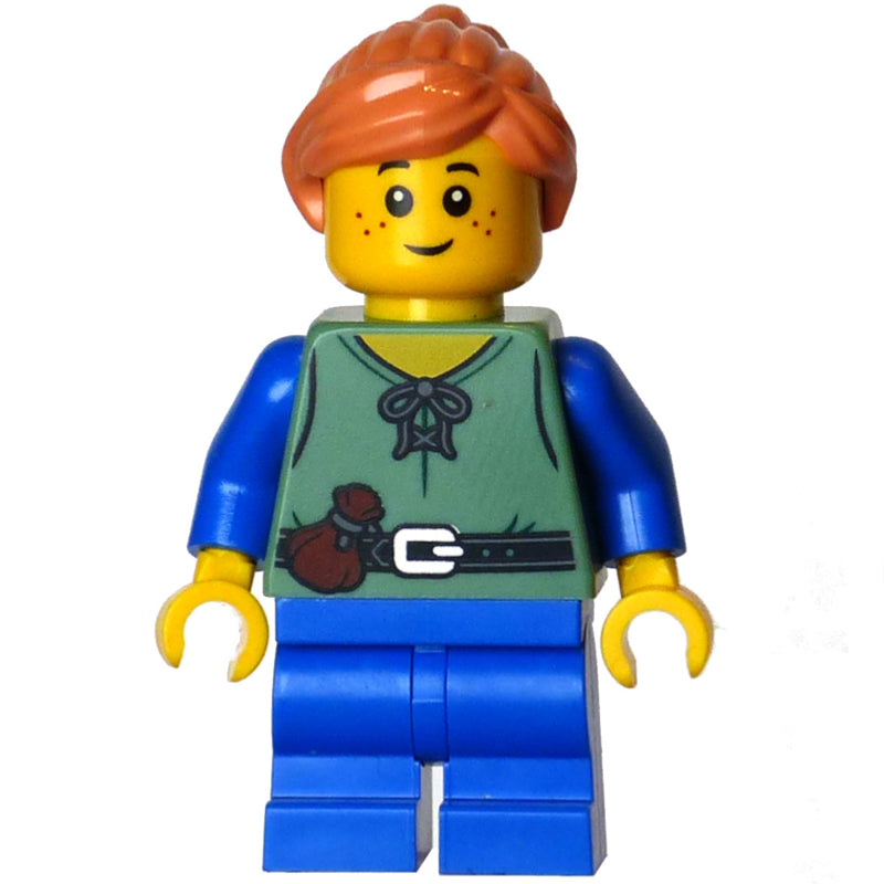 fig-015648 – Elf, Sand Green Torso, Blue Legs, Nougat Hair