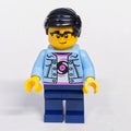 fig-015692 – Bright Light Blue Torso, Dark Blue Legs, Black Hair