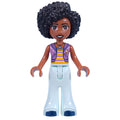 fig-015752 – Jamila - Medium Lavender Jacket, Light Aqua Pants