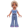 fig-015773 – Sara - Bright Light Blue Top, Sand Blue Pants