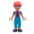 fig-015782 – Nova - Lavender Top, Dark Turquoise Pants, Helmet