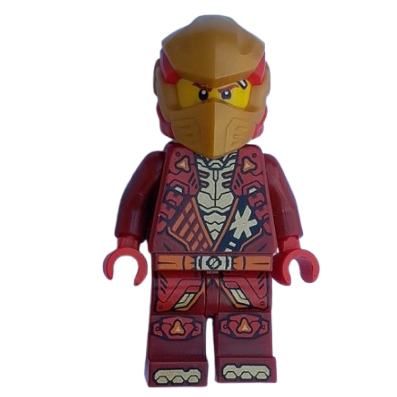 fig-015829 – Kai, Dark Red Suit, Gold Helmet