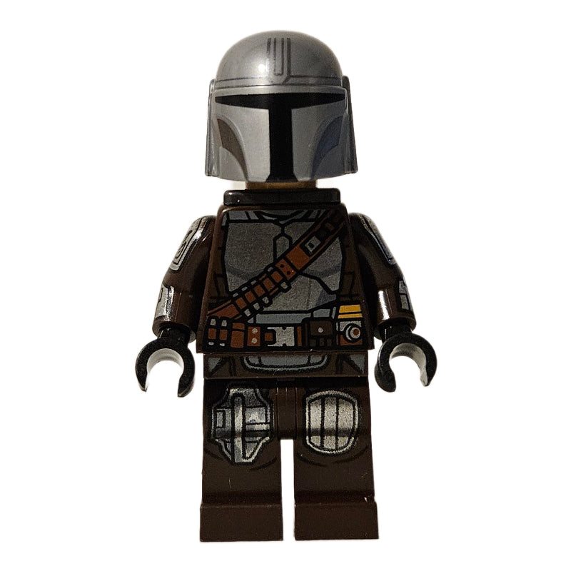 fig-015880 – The Mandalorian / Din Djarin, Dark Brown Outfit, 87610pr0012 Helmet