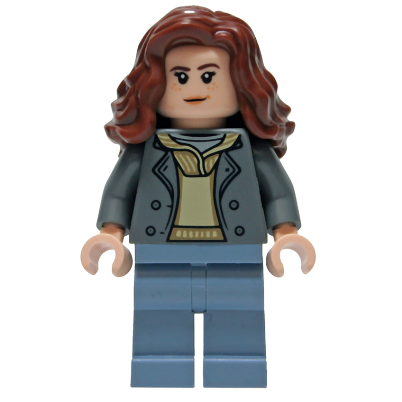 fig-015887 – Hermione Granger, Dark Bluish Gray Jacket, Sand Blue Legs