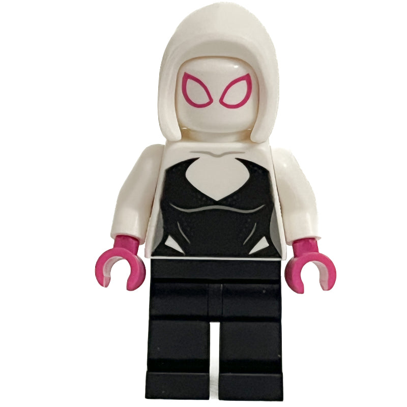 fig-015916 – Ghost-Spider / Spider-Gwen, Open Front Hood, Magenta Hands
