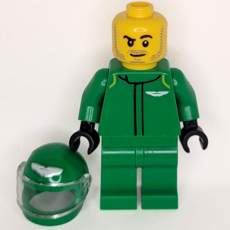 fig-015948 – F1 Driver, Aston Martin, Green Suit