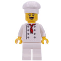 fig-015987 – Chef - White Torso, White Legs, White Hat, White Hat