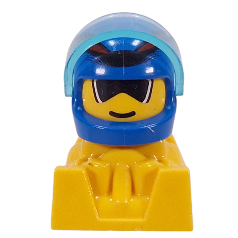 fig-016054 – Off Road Racer - Blue Helmet, Yellow Body