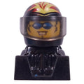fig-016057 – Stunt Racer, Black Helmet and Body