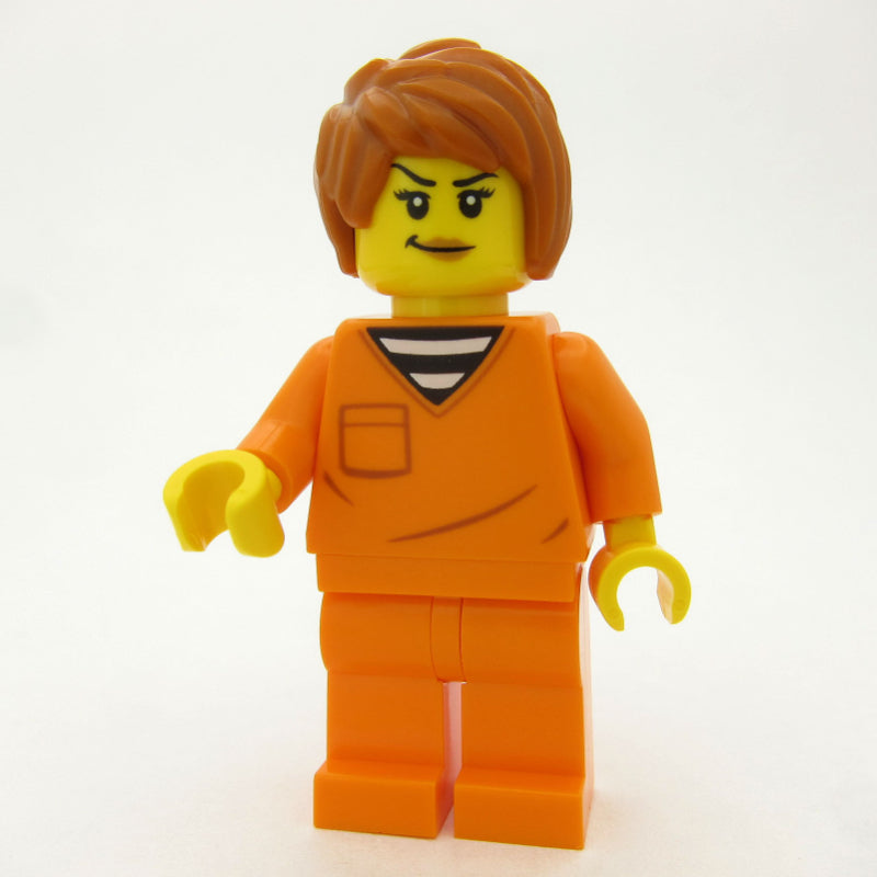 fig-016118 – Criminal, Orange Jumpsuit, Dark Orange Hair