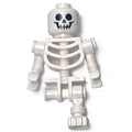 fig-016163 – Skeleton, Standard Face, Bent Arms, Vertical Hand Clips, 78132 Torso, Missing Right Leg