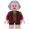fig-016215 – Bilbo Baggins, Light Bluish Grey Hair, Dark Red Vest