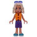 fig-016304 – Nova - Lavender Top, Dark Purple Shorts, Life Vest, Sunglasses