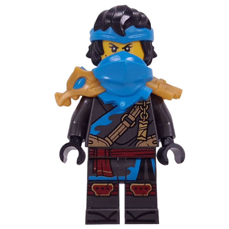 fig-016322 – Nya, Dark Azure Shoulder Armor and Mask, Hair
