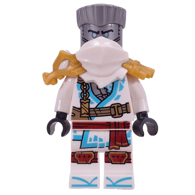 fig-016326 – Zane, White Shoulder Armor and Mask, Hair