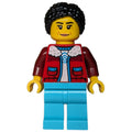 fig-016340 – Arctic Crane Operator, Red Jacket, Medium Azure Legs, Black Hair