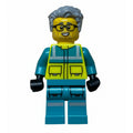 fig-016413 – Paramedic, Vibrant Yellow Safety Vest, Light Bluish Gray Hair