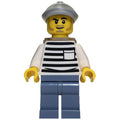 fig-016447 – Criminal, White Torso, Sand Blue Legs, Light Bluish Gray Hat