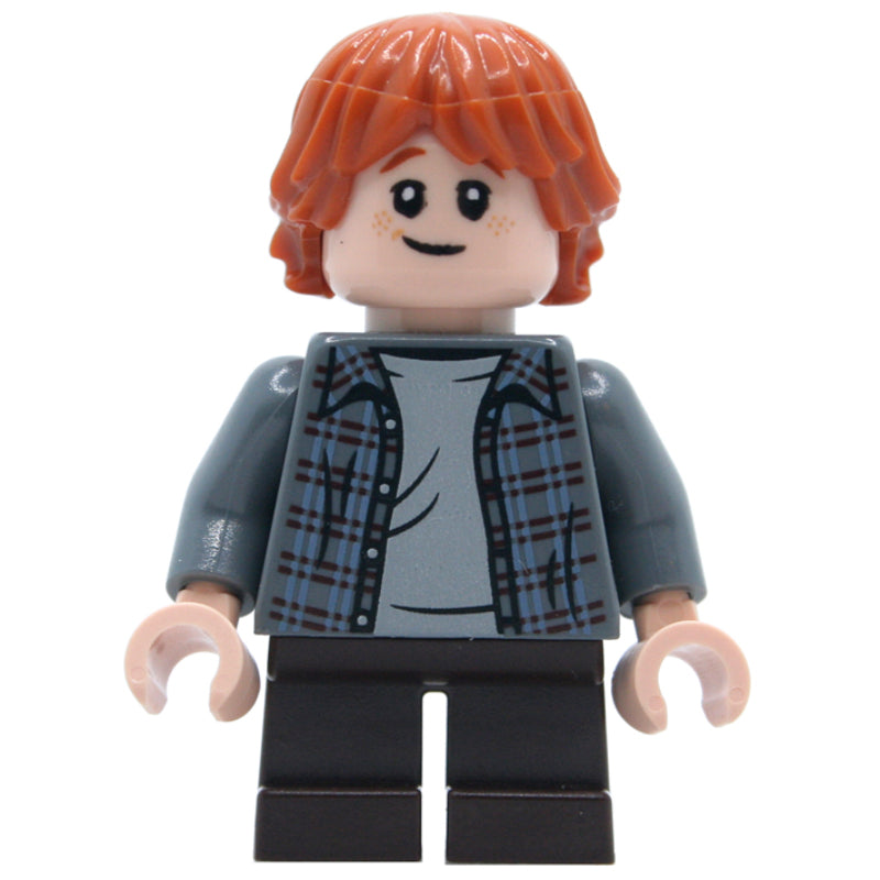 fig-016475 – Ron Weasley, Dark Bluish Gray Shirt, Short Legs